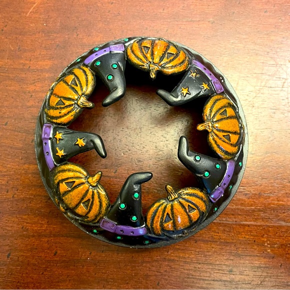 Yankee Candle Other Yankee Candle Illuma Lid Metal Topper Halloween